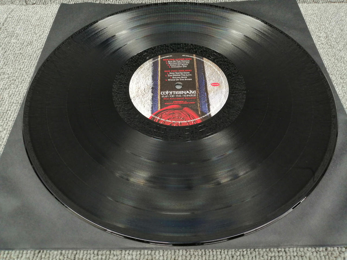 RHINO RECORDS Analog Record WHITESNAKE/SLIP OF THE TONGU