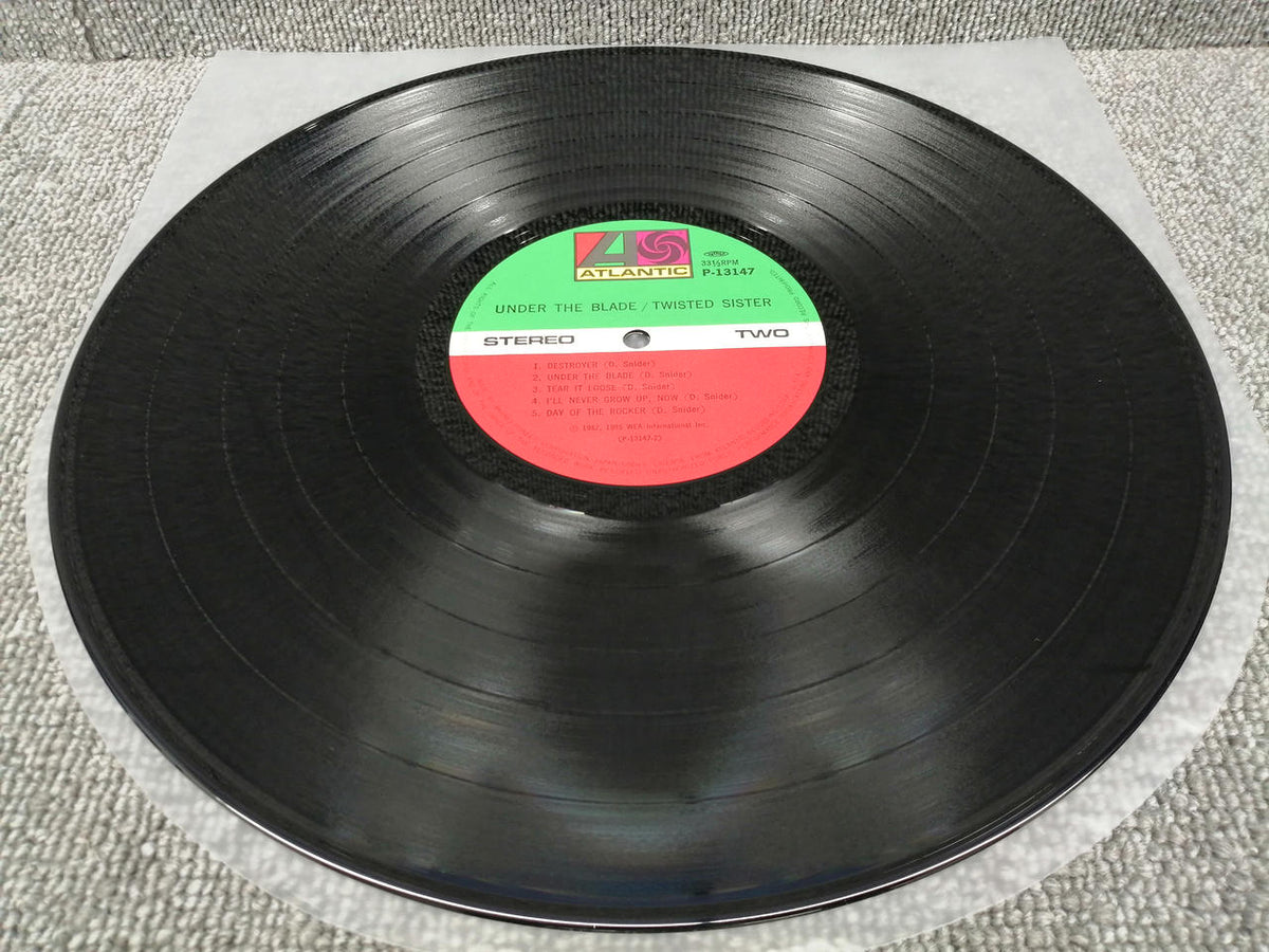 ATLANTIC Analog record TWISTED SISTER / UNDER THE BLA