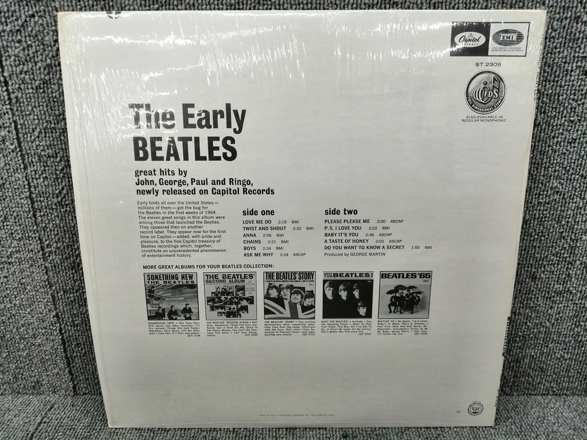 CAPITOL THE EARLY BEATLES ST-2309