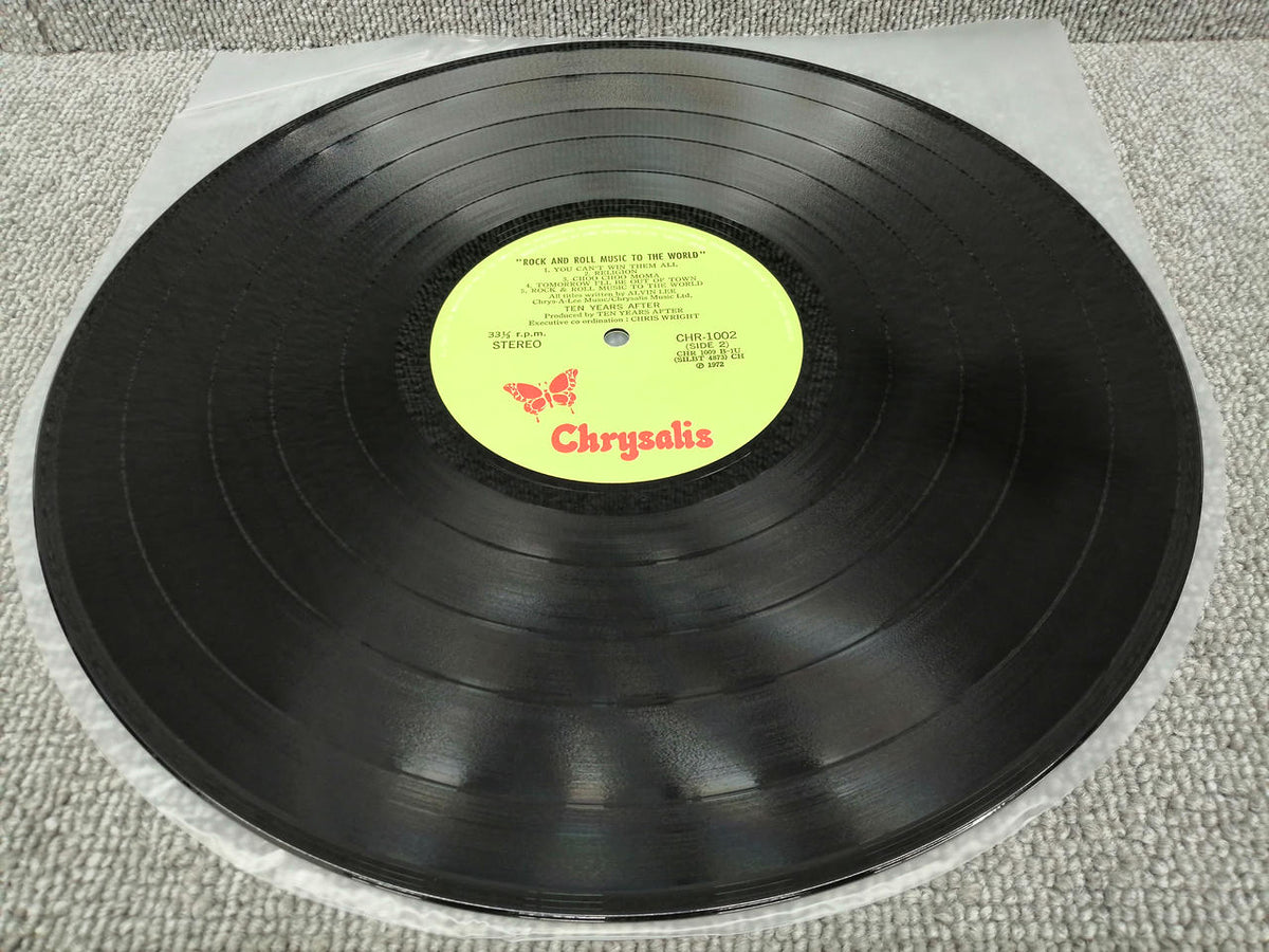 CHRYSALIS Analog Record Rock 'n' Roll Music to the World