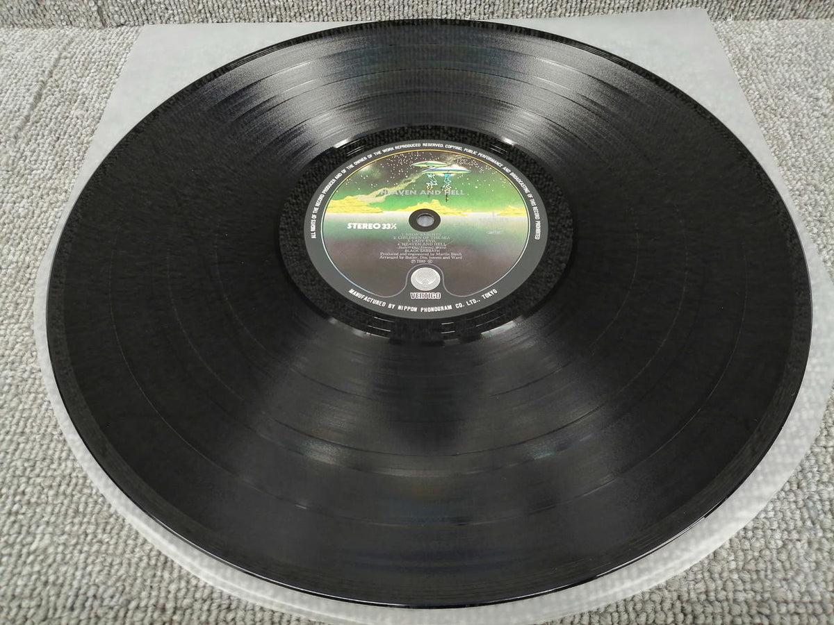 VERTIGO Analog Record BLACK SABBATH/HEAVEN AND HEL