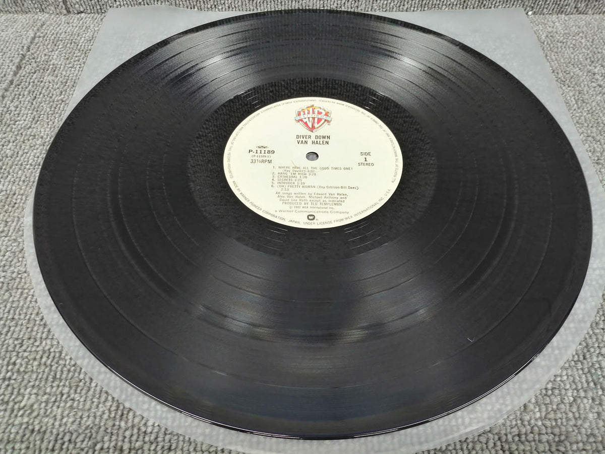 WARNER BROS. RECORDS Analog Record VAN HALEN / DIVER DOWN