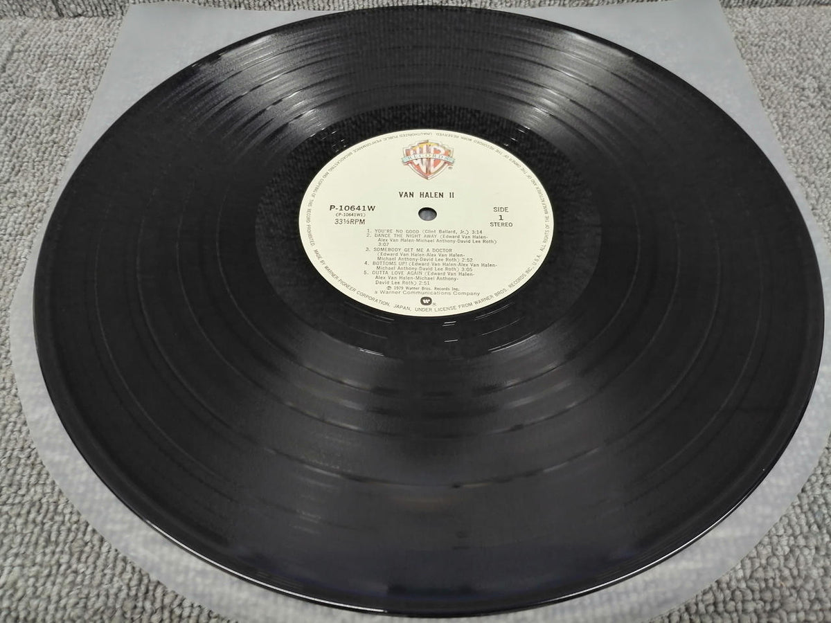 WARNER BROS. RECORDS Analog Record VAN HALEN / VAN HALEN II