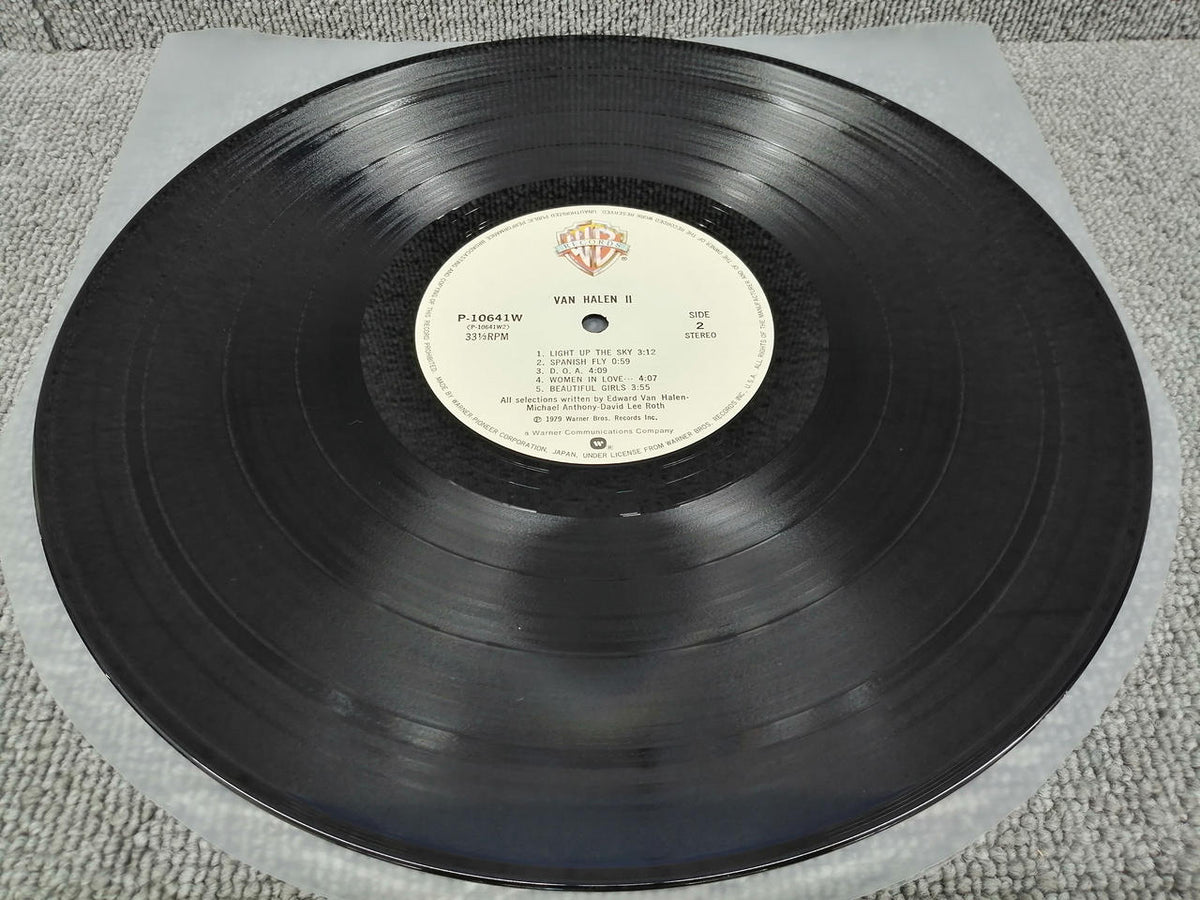 WARNER BROS. RECORDS Analog Record VAN HALEN / VAN HALEN II