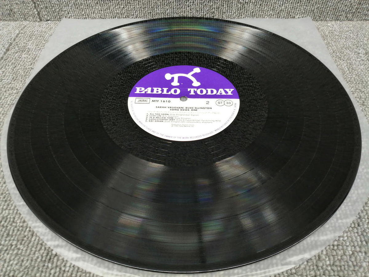 PABLO Analog Record SARAH VAUGHAN/DUKE ELLINGTON