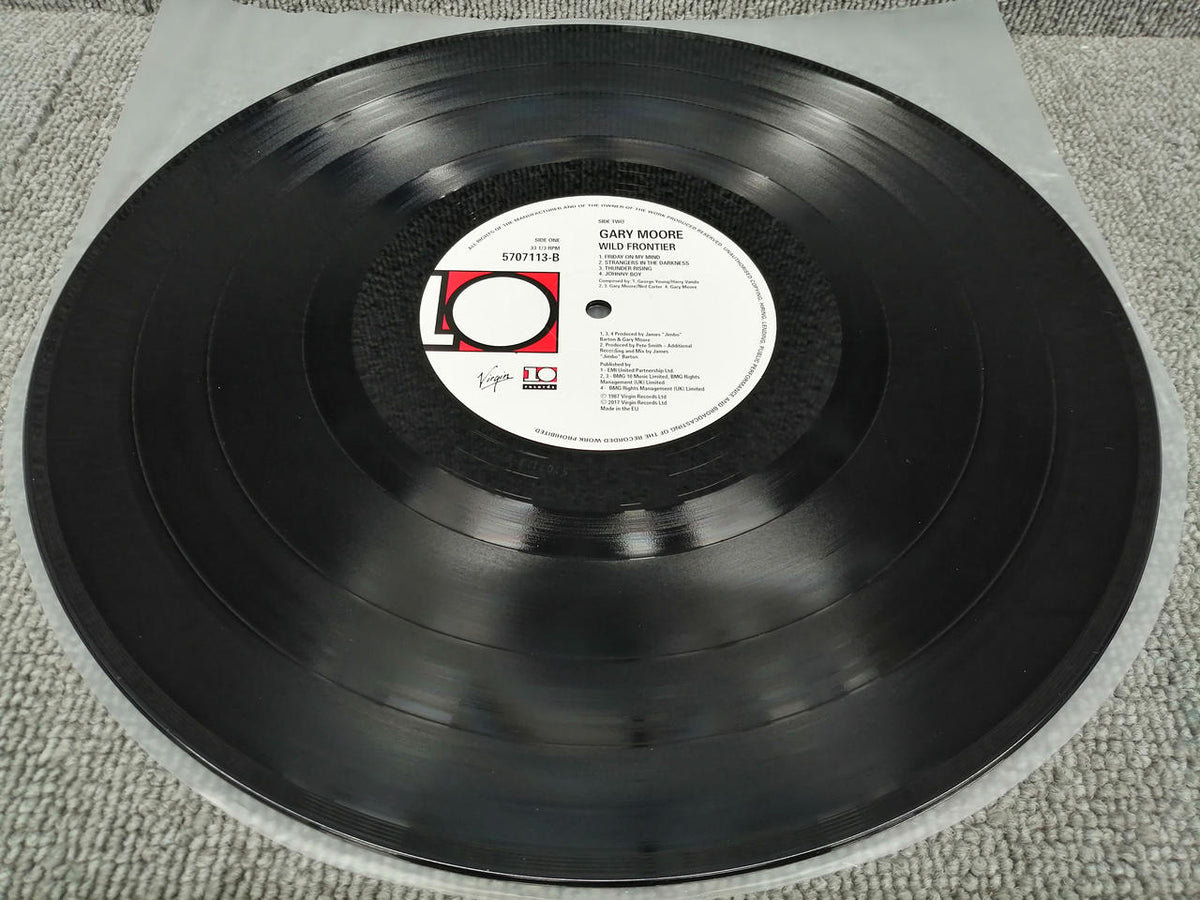 VIRGIN Analog record GARY MOORE/WILD FRONTIER
