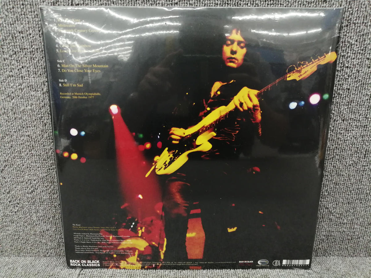 eagle records Analog Record RAINBOW LIVE IN MUNICH 1977 Unopened