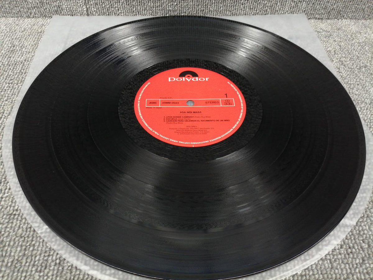 POLYDOR Analog Record DOLORES / ASA NISI MASA