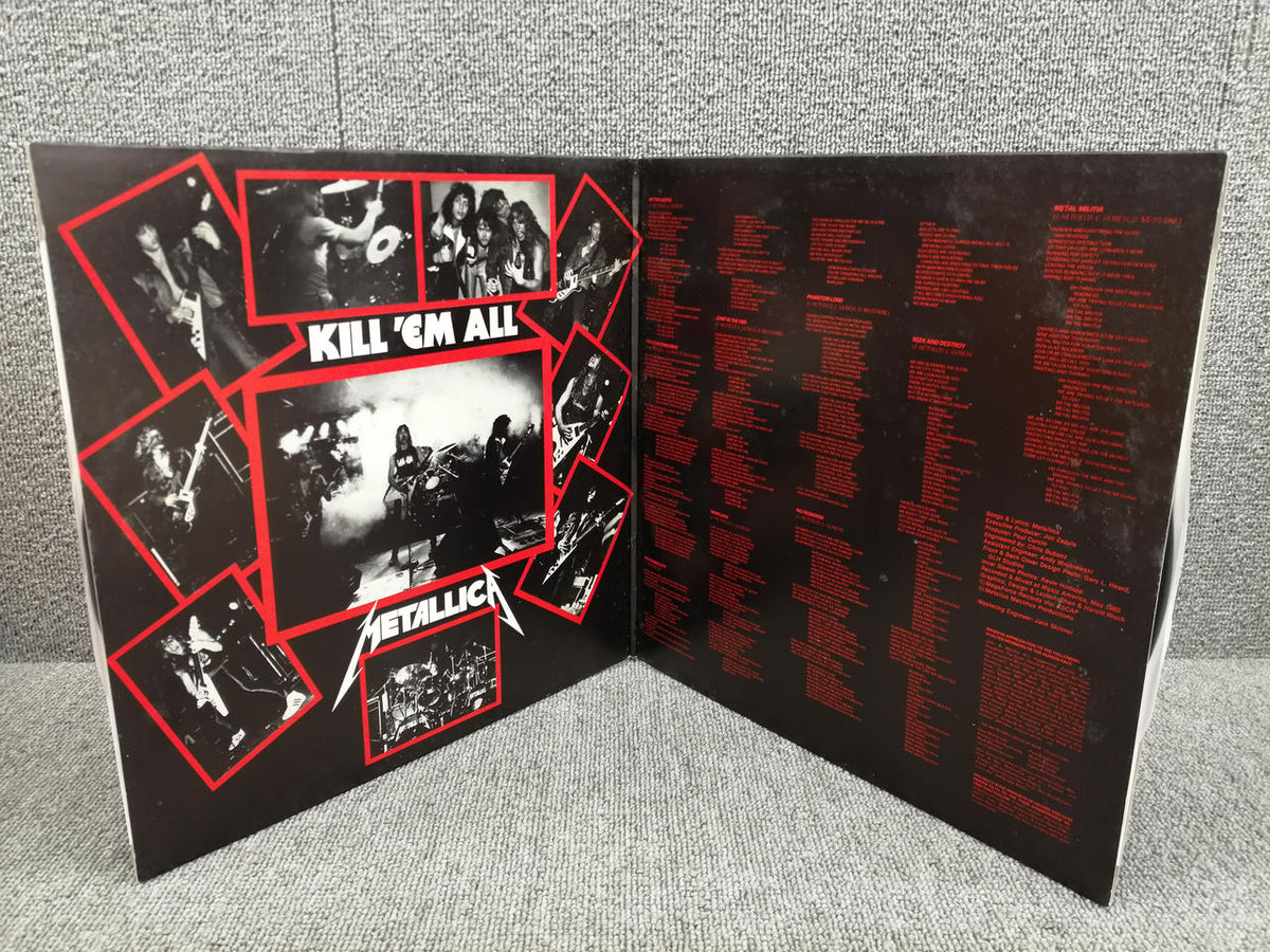 NATIONS Analog Record METALLICA/KILL'EM ALL