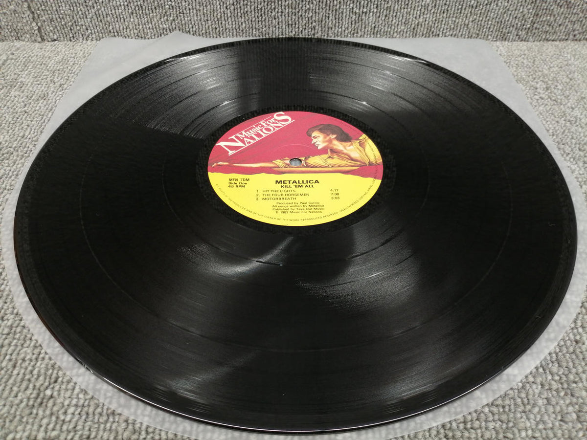 NATIONS Analog Record METALLICA/KILL'EM ALL