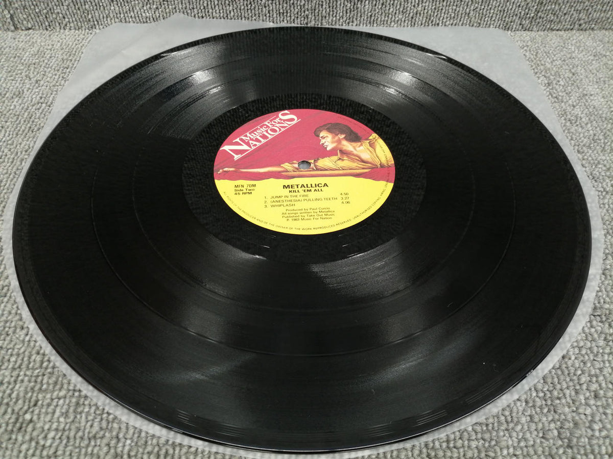 NATIONS Analog Record METALLICA/KILL'EM ALL