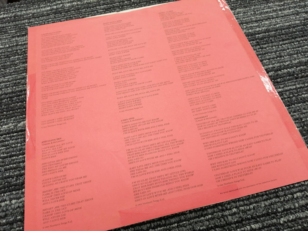 APPLE THE BEATLES / 1962-1966 EAP-9032B