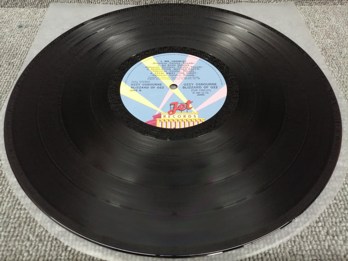 JET RECORDS OZZY OSBOURNE/BLIZZARD OF OZZ 25AP-1992