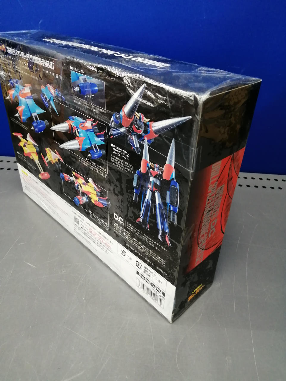 BANDAI Chogokin Soul GX-76X2 Drill Spacer & Marine Spacer Set