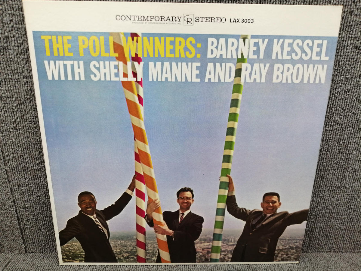 CONTEMPORARY RECORDS BARNEY KESSEL/THE POLL WINNERS LAX-3003