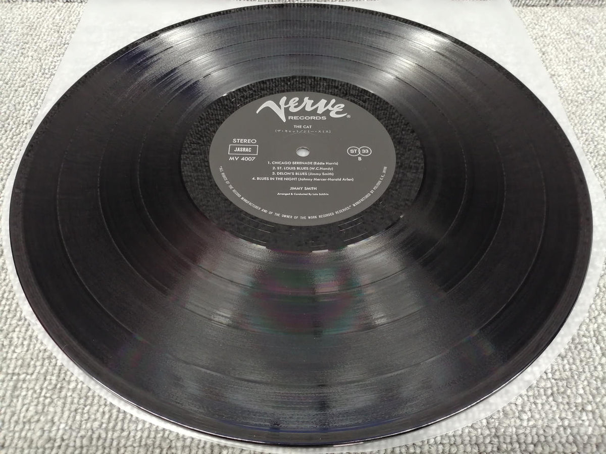 VERVE RECORDS THE INCREDIBLE JIMMY SMITH/THE MV-4007