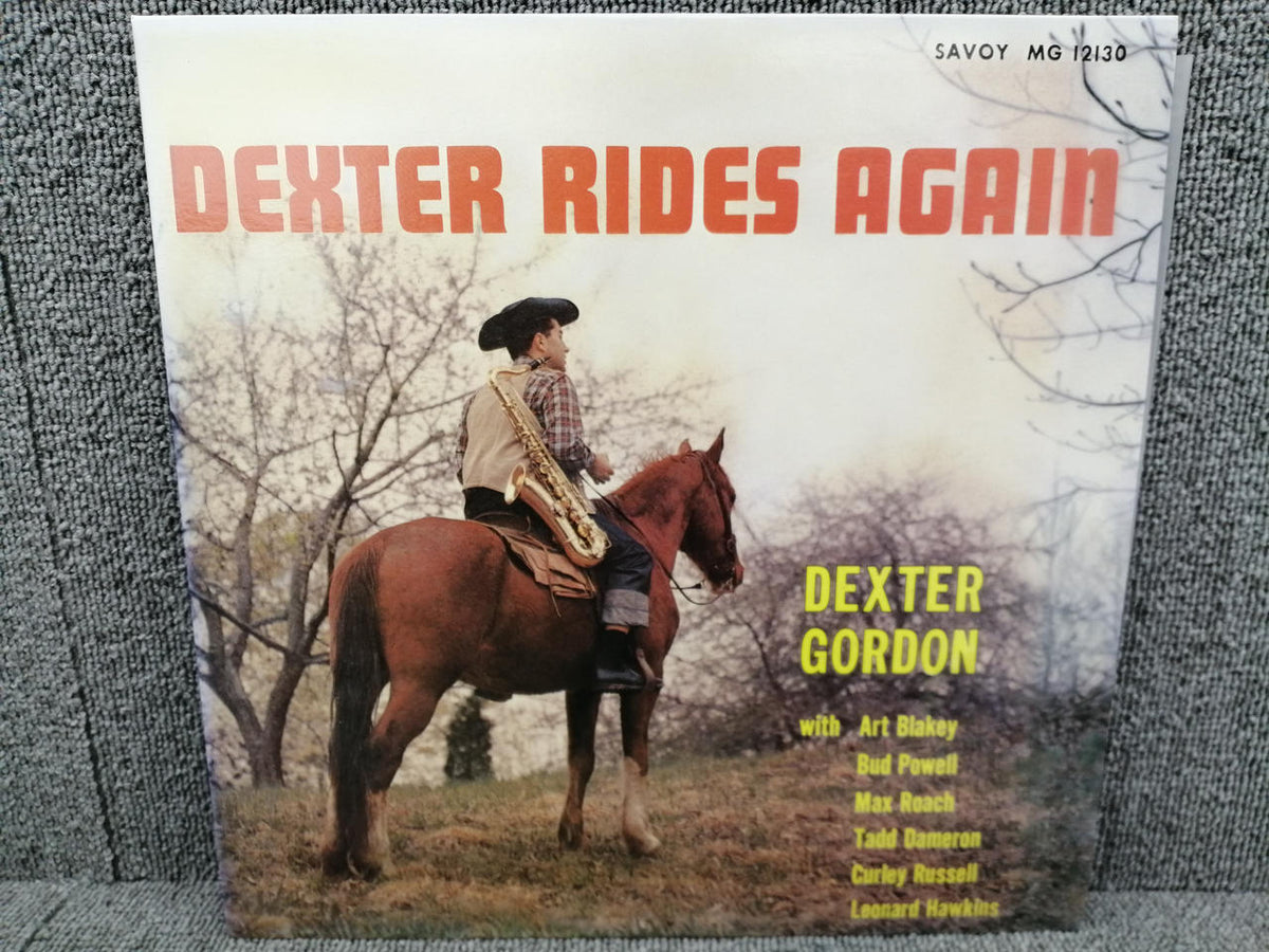 SAVOY RECORDS DEXTER GORDON/DEXTER RIDES AGA KIJJ-2011