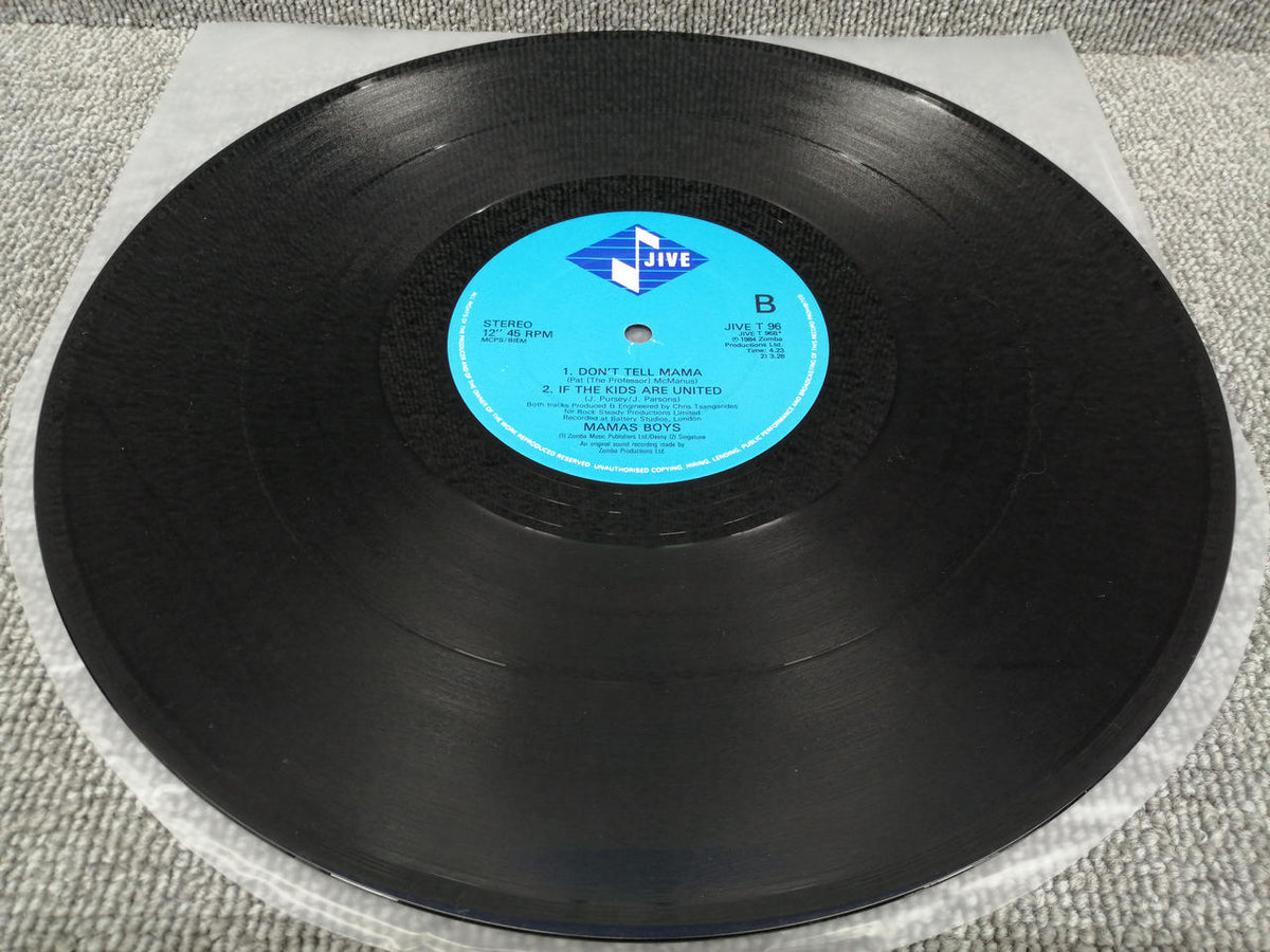 JIVE MAMA'S BOYS/NEEDLE IN THE GROO JIVE T 96