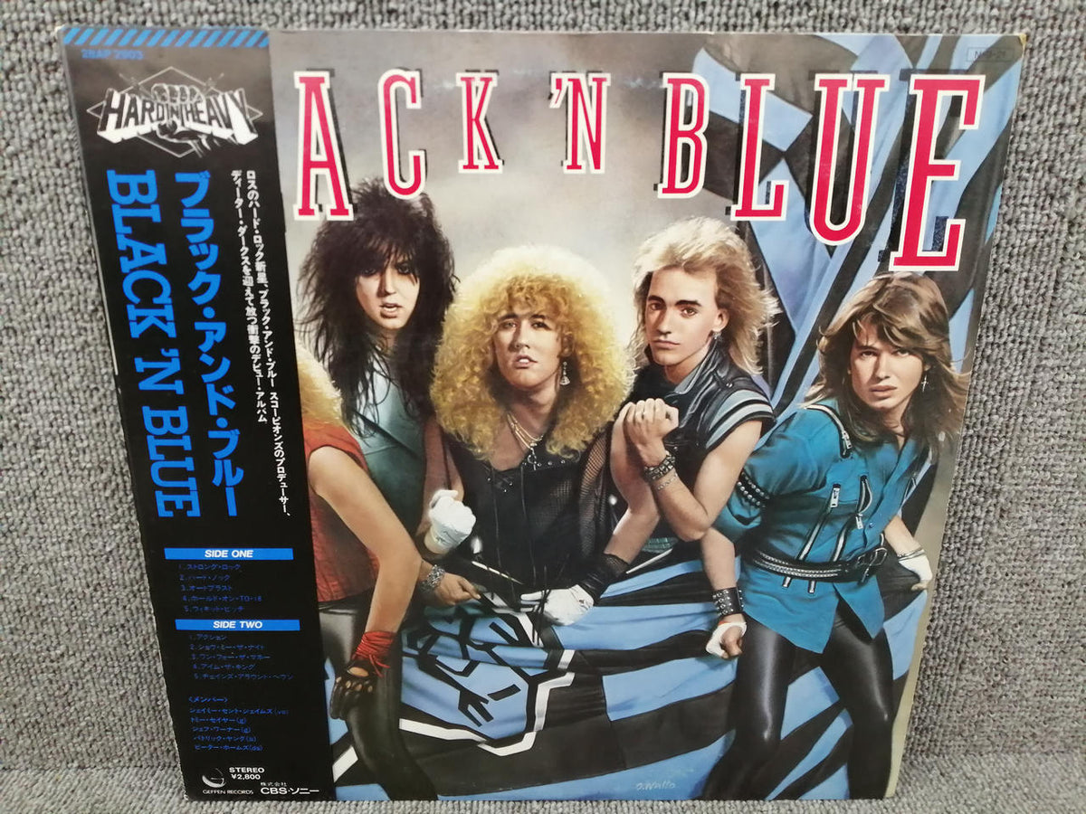 GEFFEN RECORDS BLACK 'N BLUE/BLACK 'N BLUE 28AP 2903