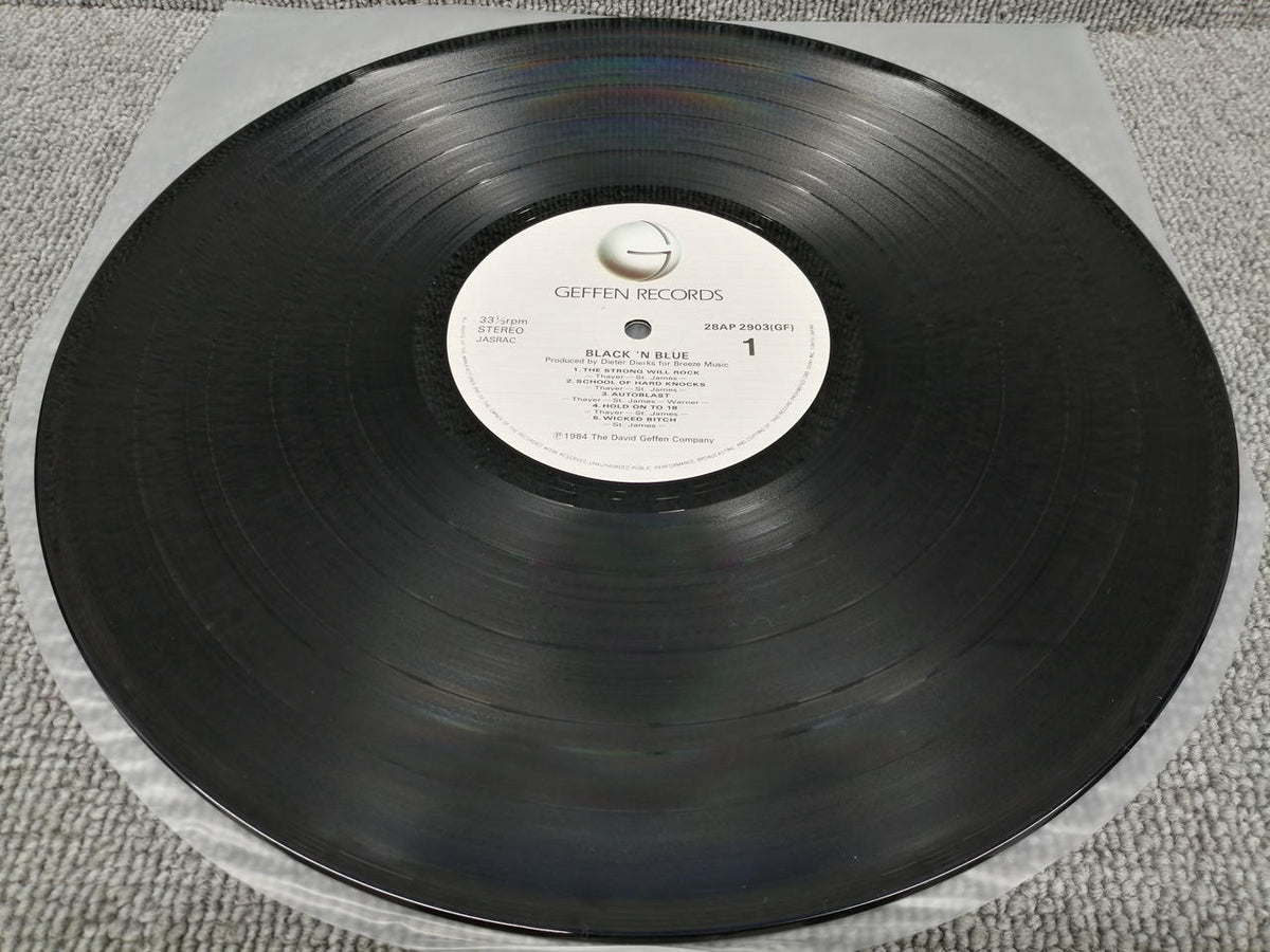 GEFFEN RECORDS BLACK 'N BLUE/BLACK 'N BLUE 28AP 2903