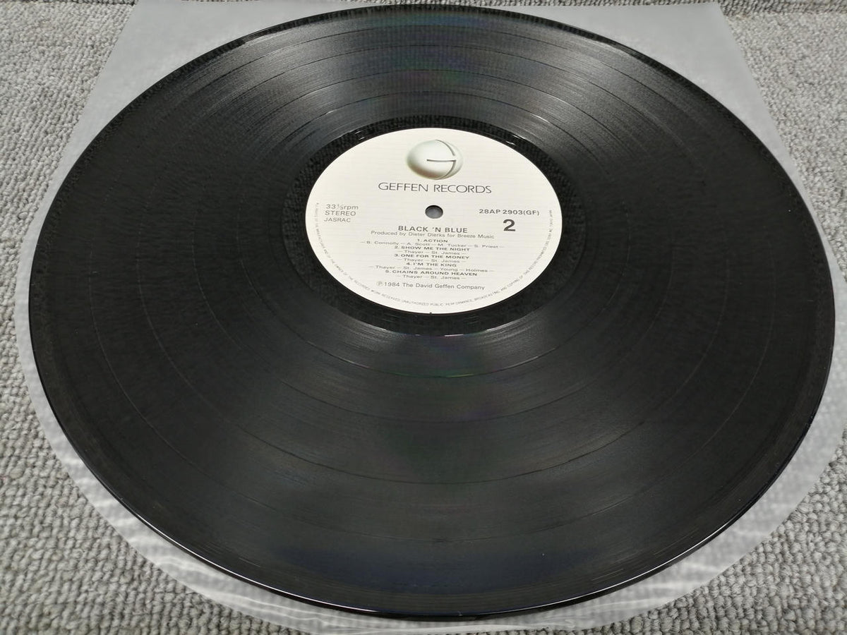 GEFFEN RECORDS BLACK 'N BLUE/BLACK 'N BLUE 28AP 2903