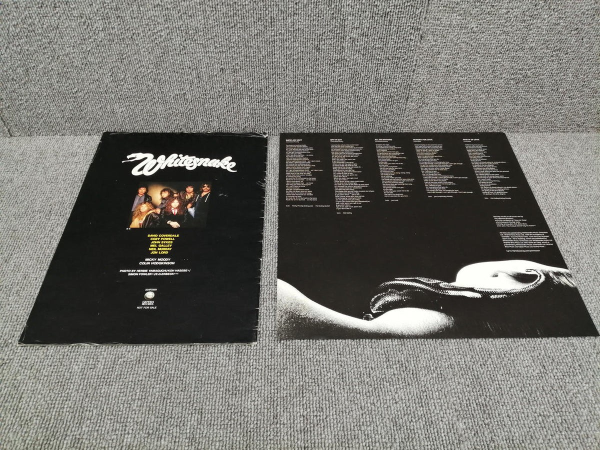 GEFFEN RECORDS WHITESNAKE/SLIDE IT IN 32AP 2681