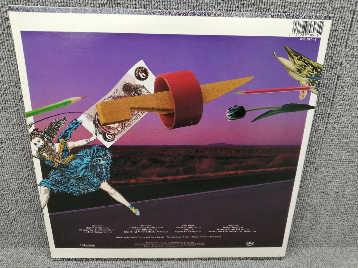 POLYDOR DEEP PURPLE/NOBODY'S PERFECT 835 897-1