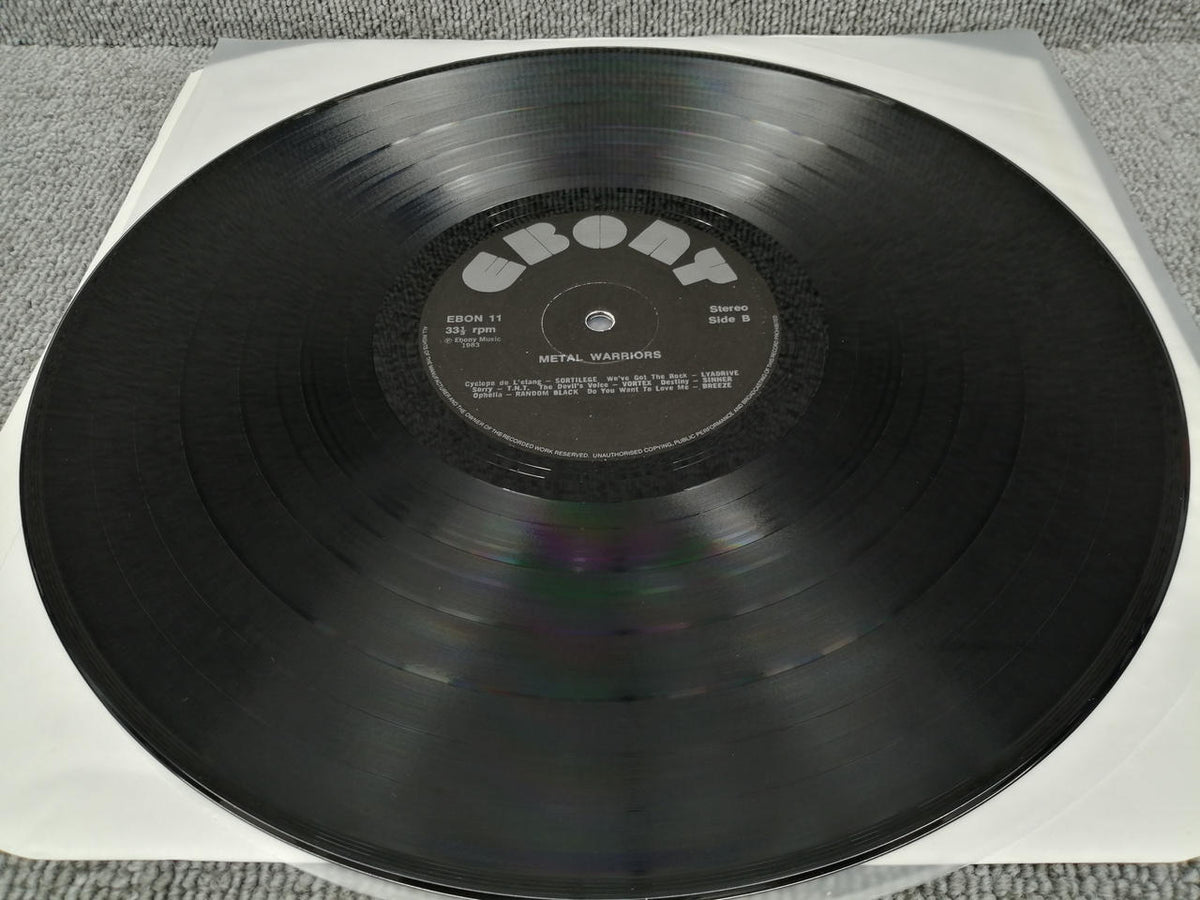 EBONY RECORDS METAL WARRIORS EBON 11
