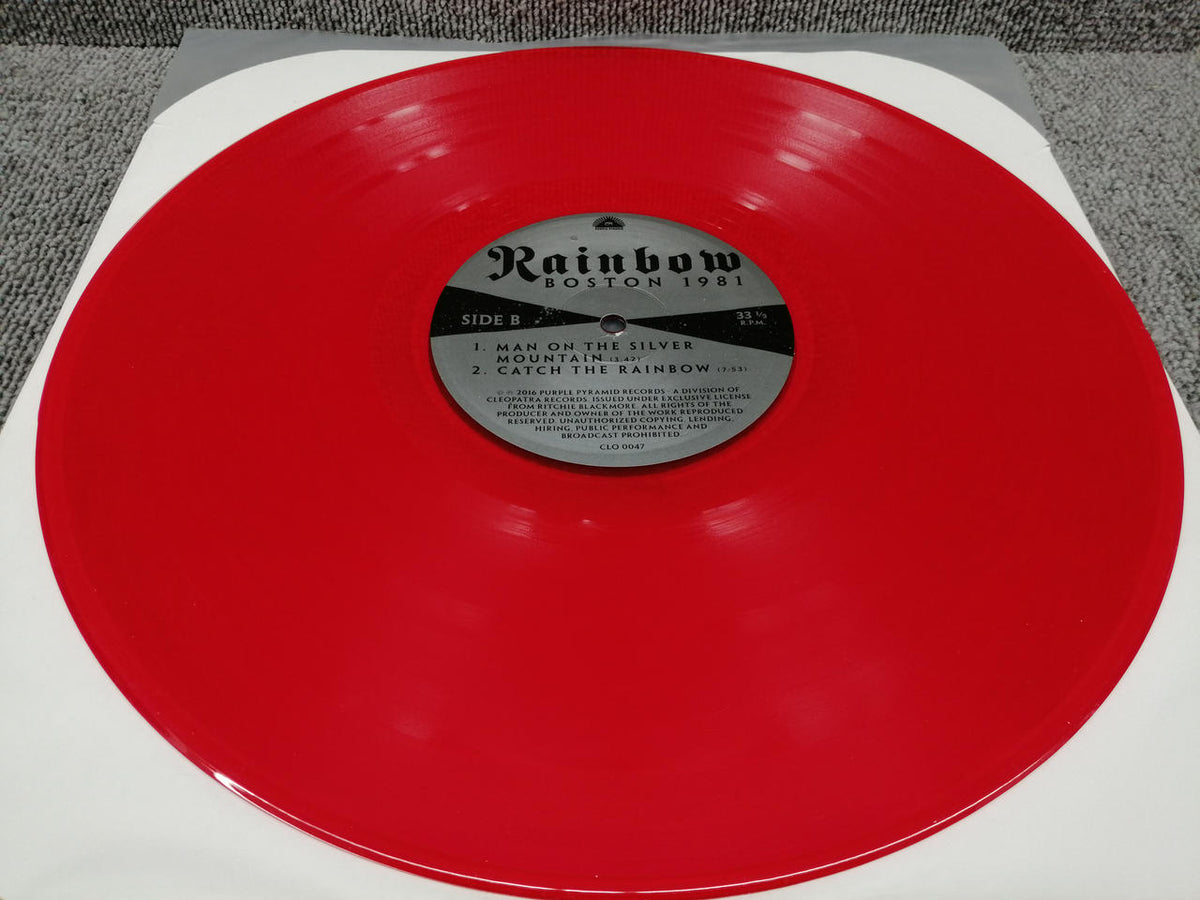 PURPLE PYRAMID RAINBOW/BOSTON 1981 CLO 0047
