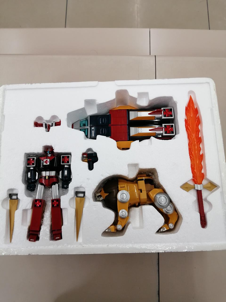 Bandai Corporation Chogokin Soul: Future Robo Daltanious