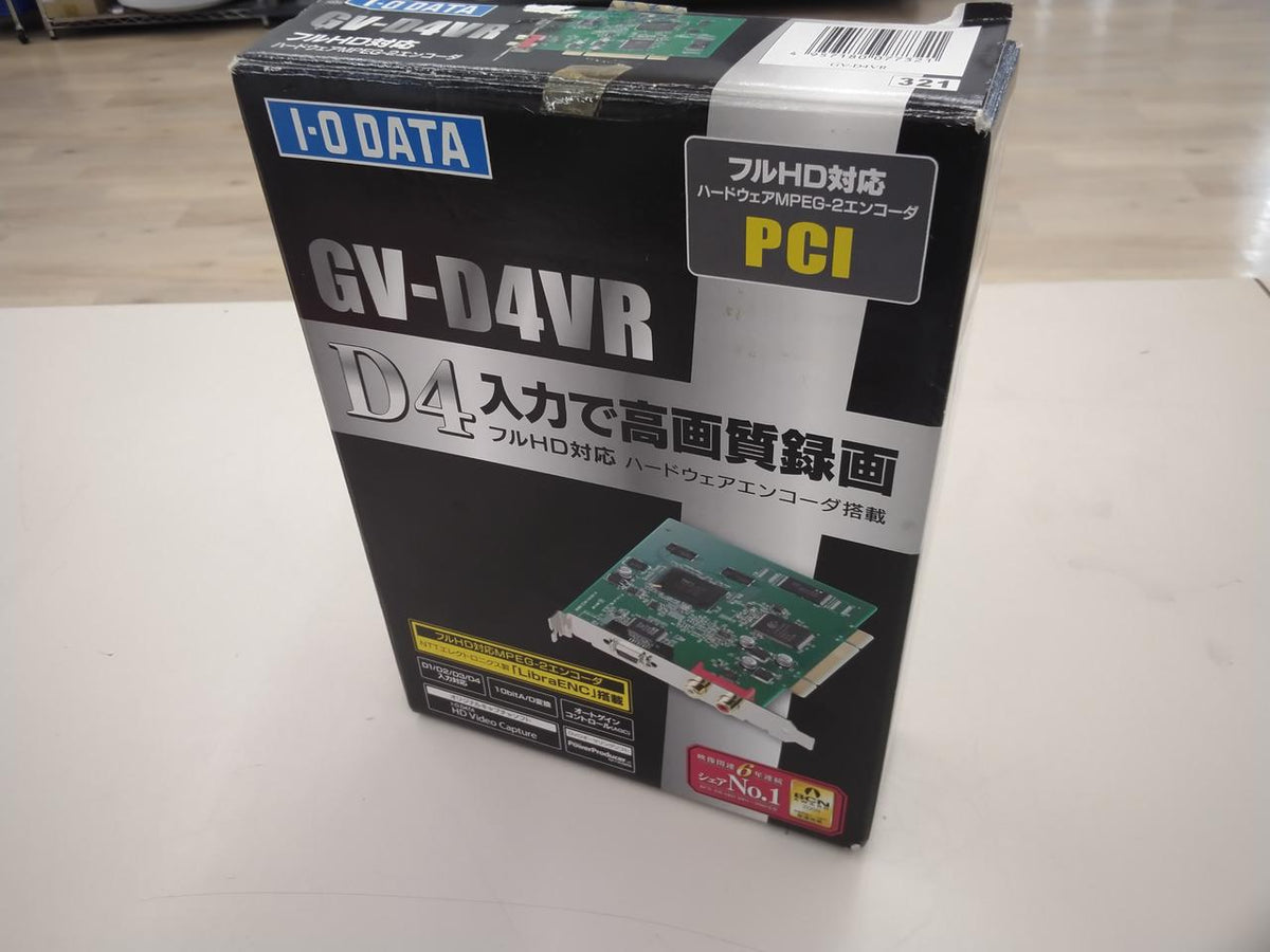 I・O DATA Capture Board GV-D4VR