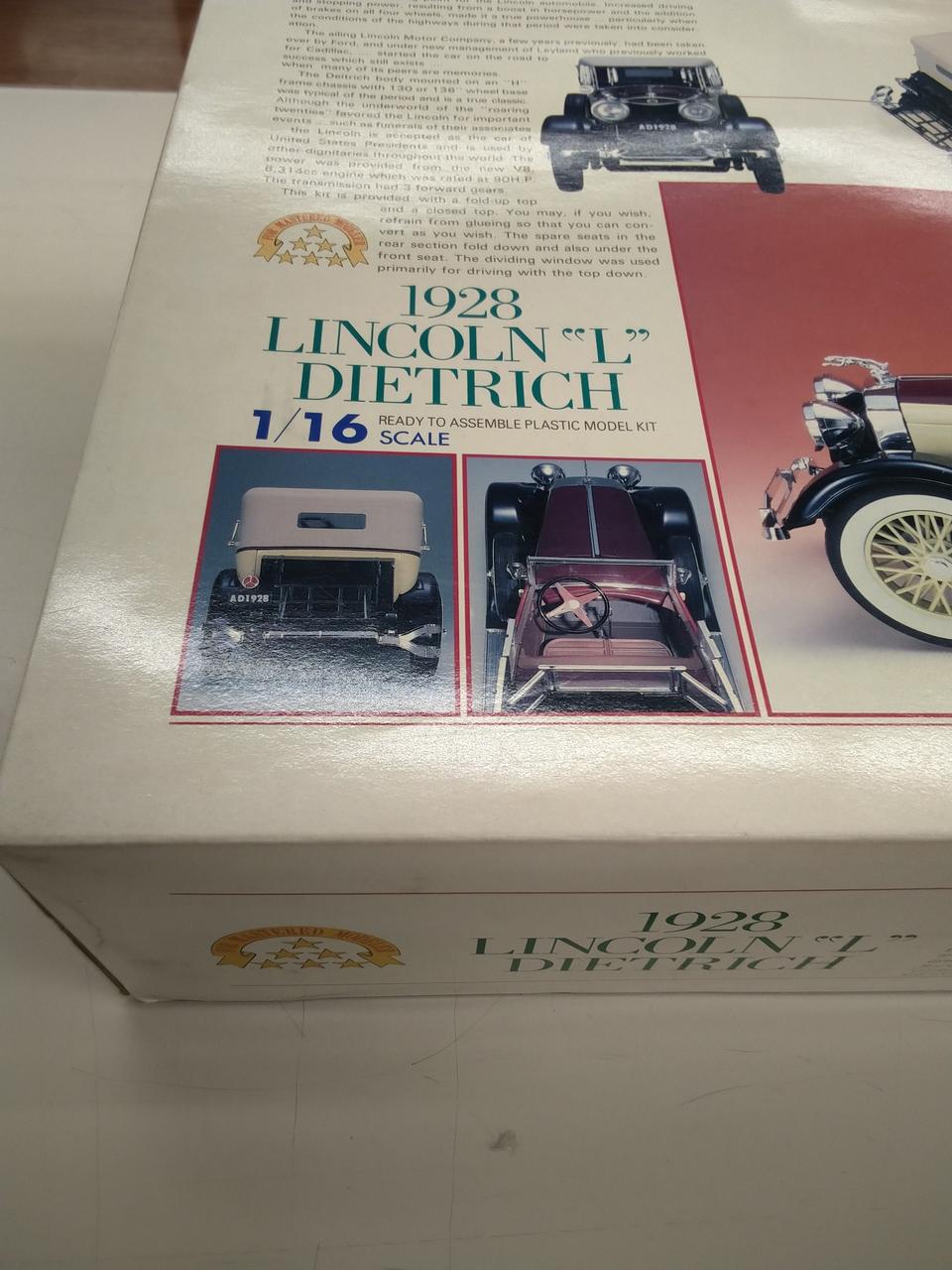 GUNZESANGYO 1/16 1928 Lincoln L. Dietrich 1928LINCOLN L DIETRICH - Banzai Thrifting | BanzaiHobby