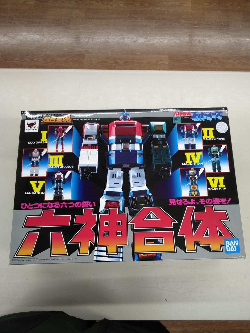 BANDAI Chogokin Soul GX-40R Rokushin Combination God Mars Chogokin Soul GX-40R Rokushin Combination God Mars