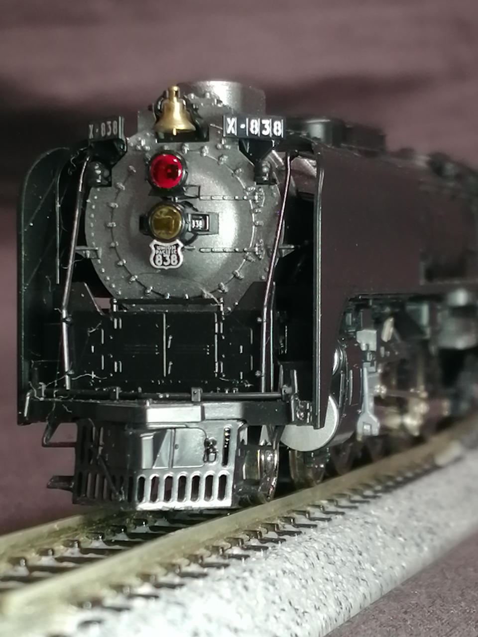 □N-「UP FEF－3 #838(現役仕様) 蒸気機関車」KATO製 FEF-3 UP #