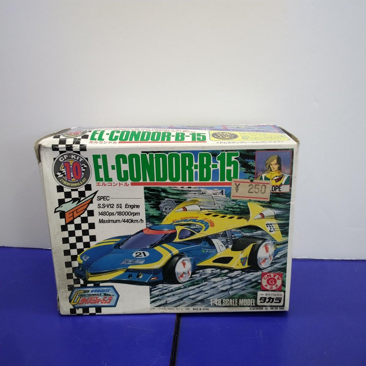 TAKARA El Condor 1/48 Scale New Century GPX Cyber Formula - Banzai Thrifting | BanzaiHobby