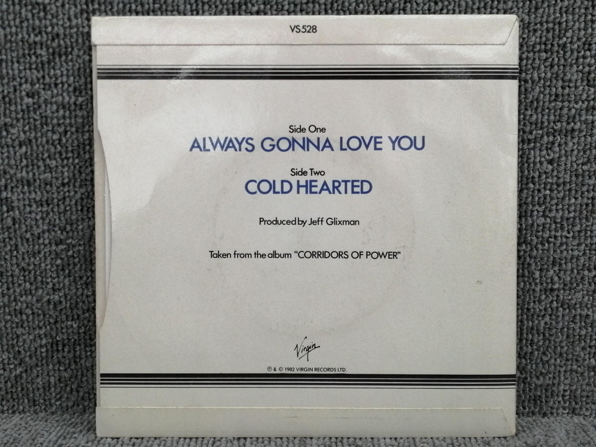 VIRGIN RECORDS GARY MOORE/ALWAYS GONNA LOVE Y VS528