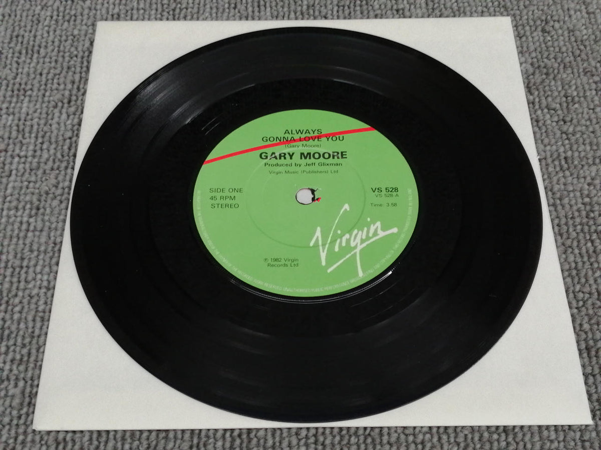VIRGIN RECORDS GARY MOORE/ALWAYS GONNA LOVE Y VS528