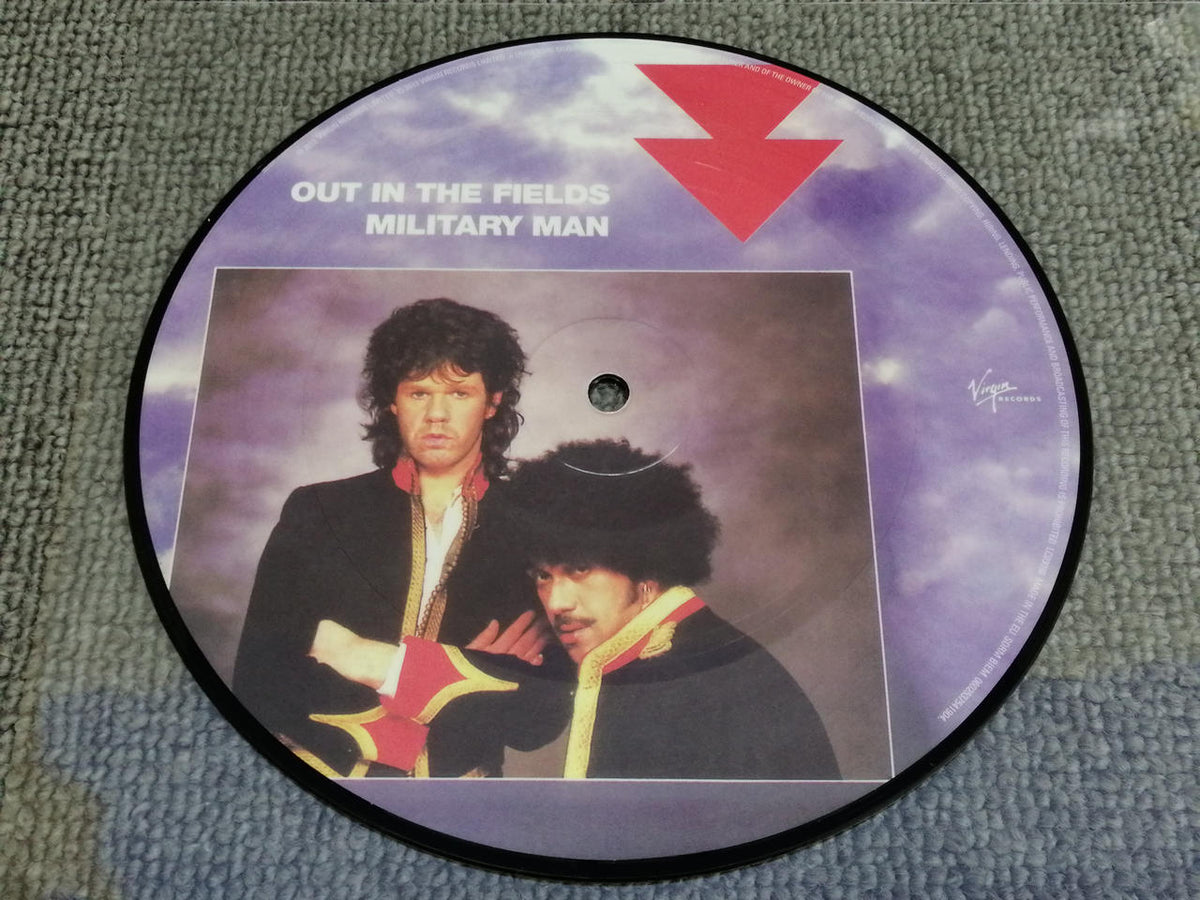 VIRGIN RECORD GARY MOORE&PHIL LYNOTT/OUT IN LC03098