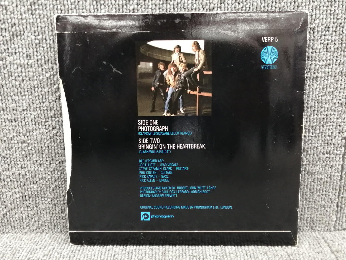 VERTIGO DEF LEPPARD/PHOTOGRAPH VERP 5