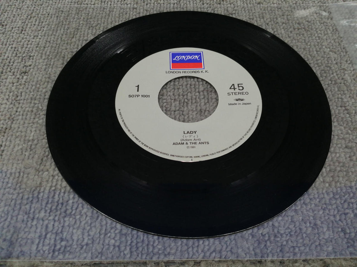 LONDON RECORD Adam & the Ants/Lady S07P-1001