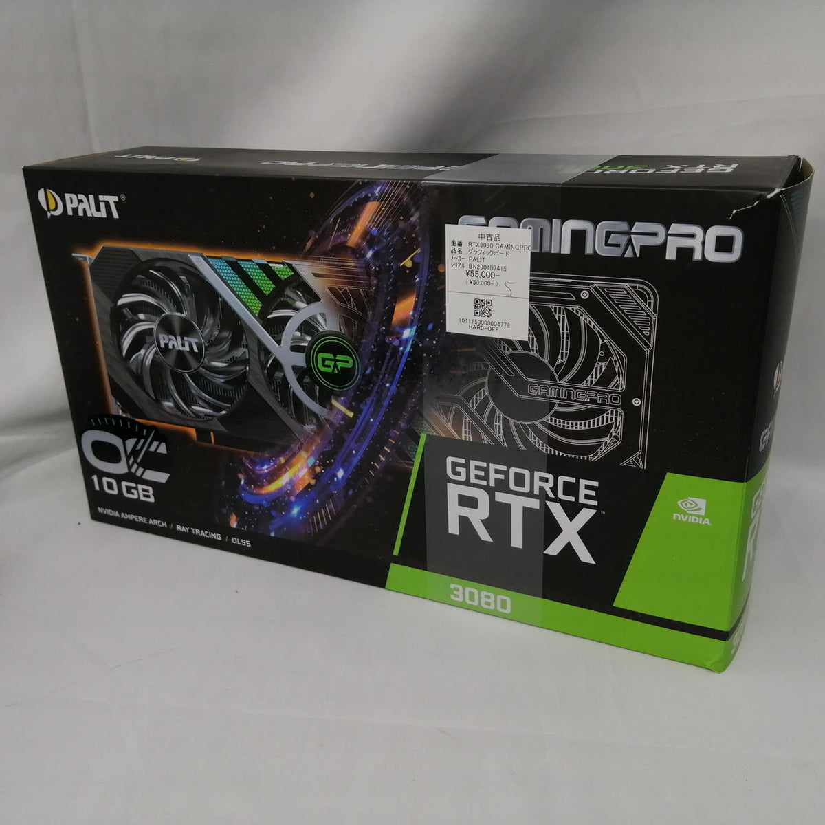 PALIT Graphics Card RTX3080 GAMINGPRO OC 10G