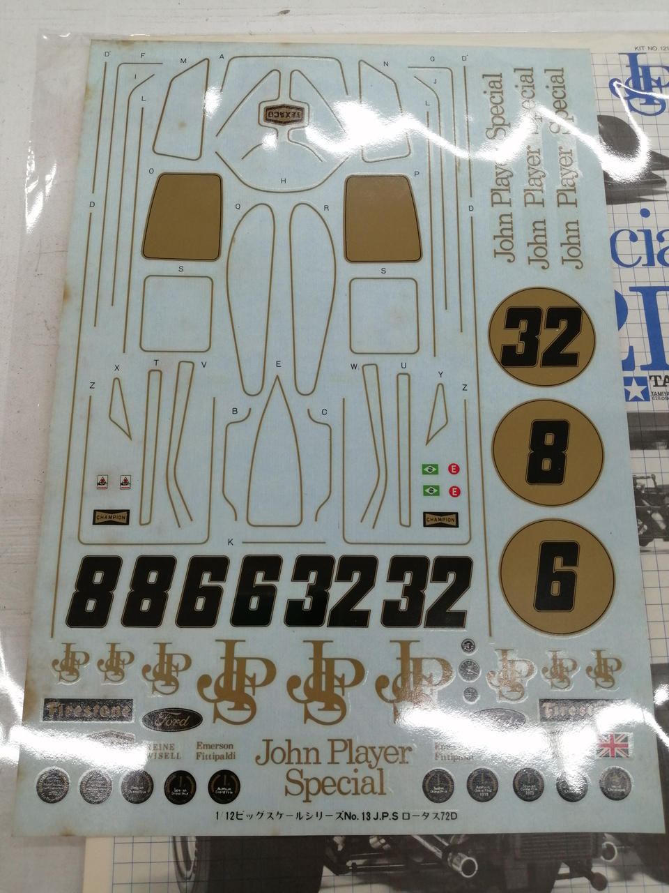 Tamiya 1/12 scale J.P.S. Lotus 72D - Banzai Thrifting | BanzaiHobby