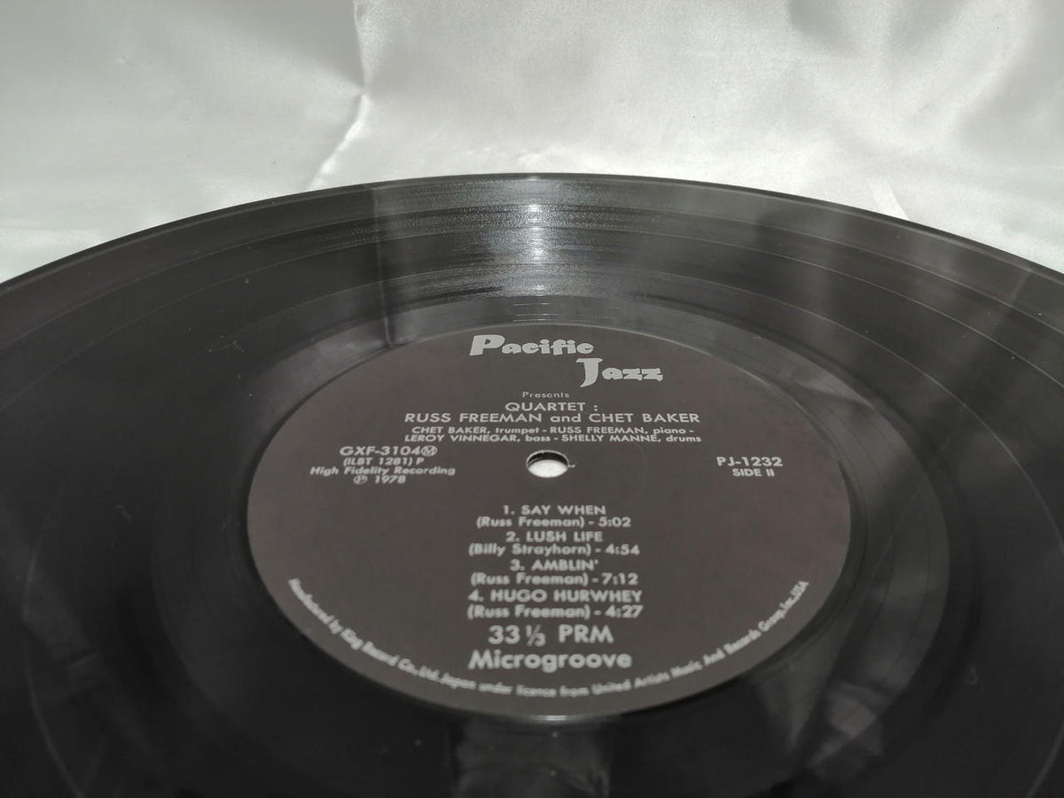 PACIFIC JAZZ Record: GXF-3104