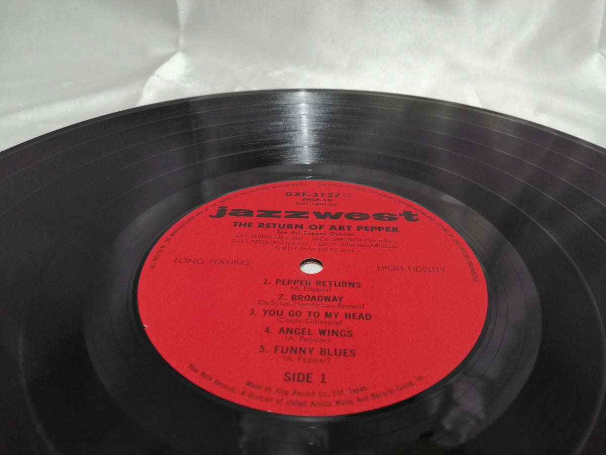 JAZZWEST Record: GXF-3127