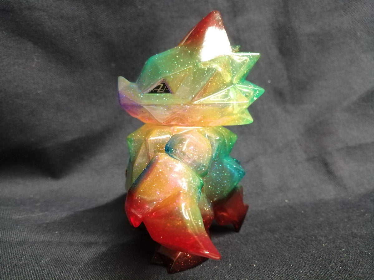 NEKORAT Soft Vinyl DraPolygon 0Z / Rainbow Red - NEKORAT Banzai Hobby
