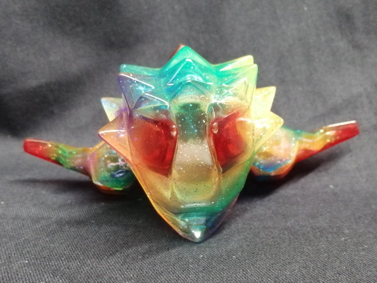 NEKORAT Soft Vinyl DraPolygon 0Z / Rainbow Red - NEKORAT Banzai Hobby