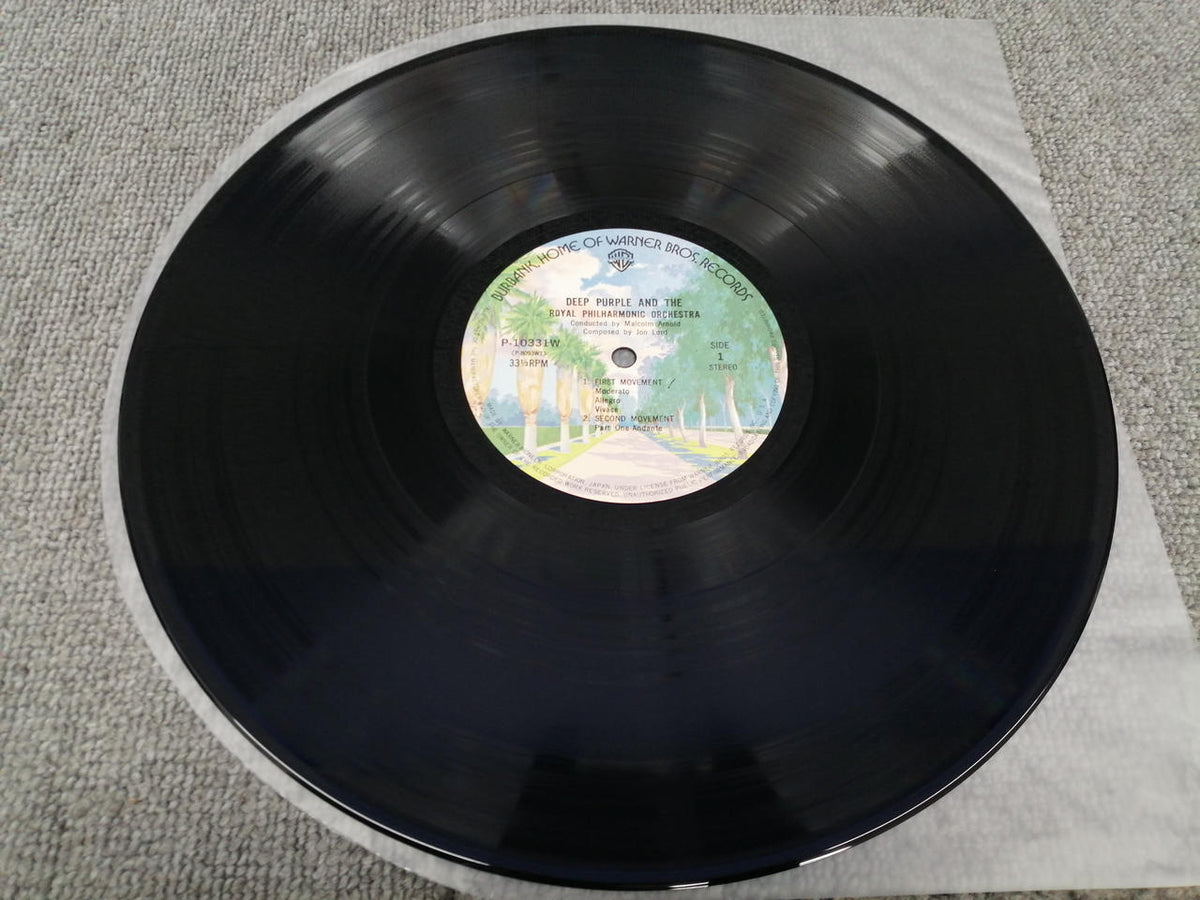 WARNER BROS RECORDS DEEP PURPLE THE ROYAL PHILHARM P-10331W