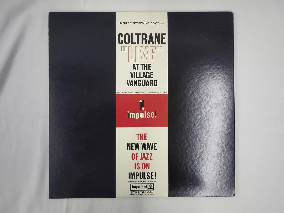 IMPULSE! RECORDS 【VG】 COLTRANE/"LIVE"AT THE VILL IMP-88073