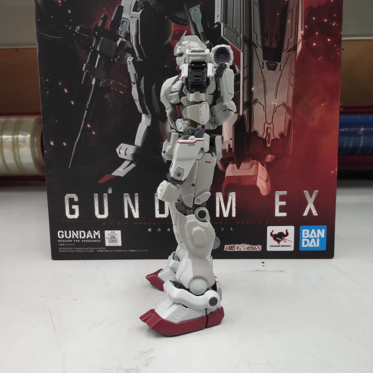 BANDAI Chogokin Gundam EX Mobile Suit Gundam: Requiem of Revenge