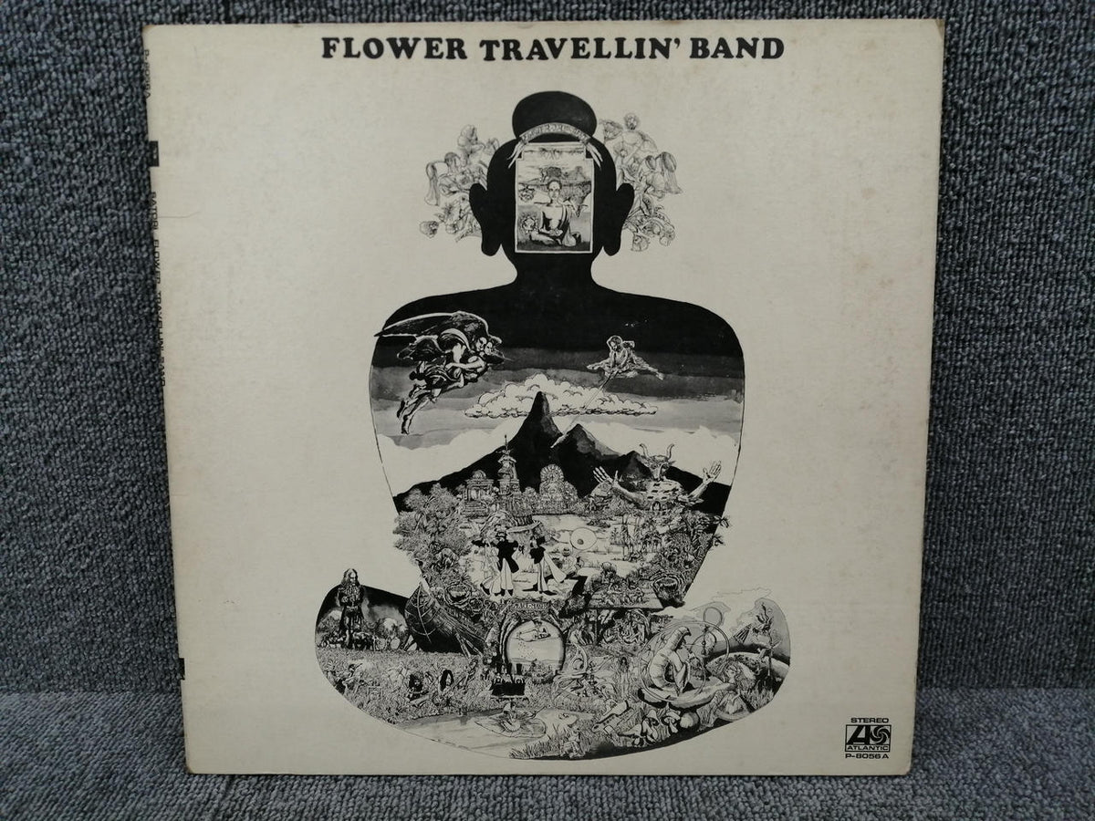 ATLANTIC FLOWER TRAVELLIN BAND/SATORI P-8056A